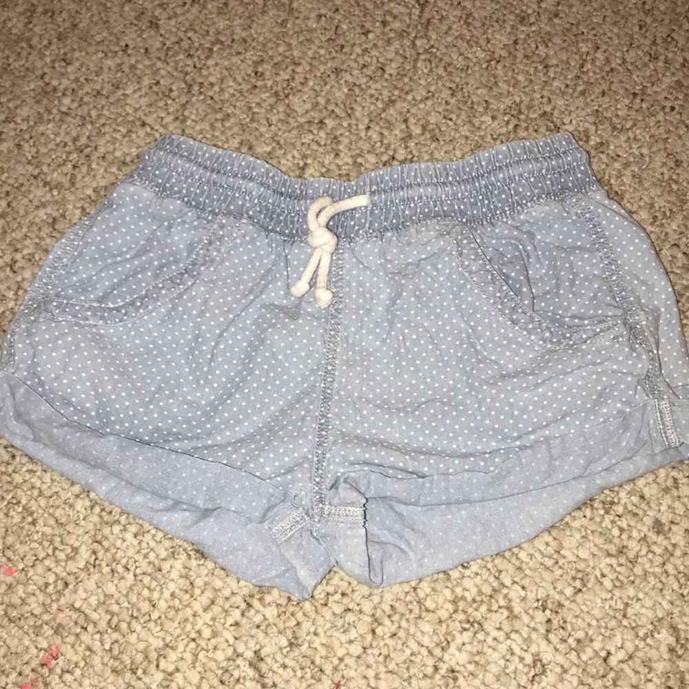 Blue Polka Dot Shorts